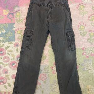 Men's Gray Cargo Pants